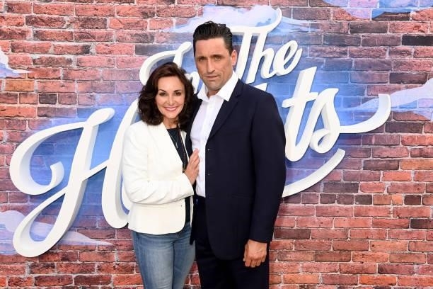 Shirley Ballas and Daniel Taylor attend the screening of "In the Heights