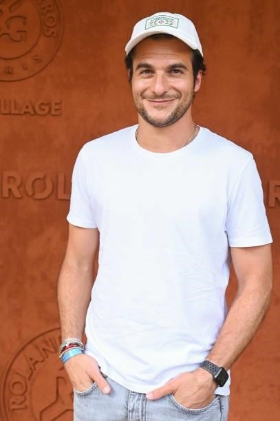 Singer Amir attends the French Open 2021at Roland Garros on June 09, 2021 in Paris, France.