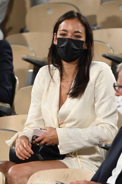 Alizé Lim attends the French Open 2021 at Roland Garros on June 09, 2021 in Paris, France.