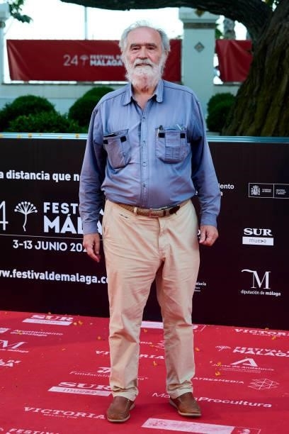 Gonzalo Garcia Pelayo attends 'Sevillanas de Brooklyn' premiere during the 24th Malaga Film Festival at the Miramar Hotel on June 09, 2021 in Malaga,...