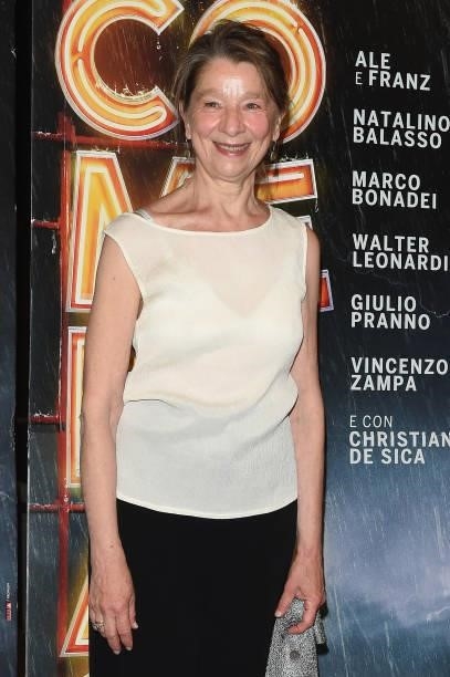 Elena Callegari attends the photocall of the movie "Comedians