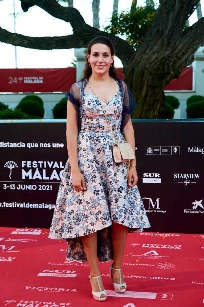 Magdalena Brasas attends 'Sevillanas de Brooklyn' premiere during the 24th Malaga Film Festival at the Miramar Hotel on June 09, 2021 in Malaga,...