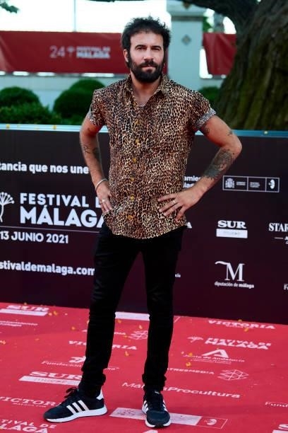 Canijo de Jerez attends 'Sevillanas de Brooklyn' premiere during the 24th Malaga Film Festival at the Miramar Hotel on June 09, 2021 in Malaga, Spain.