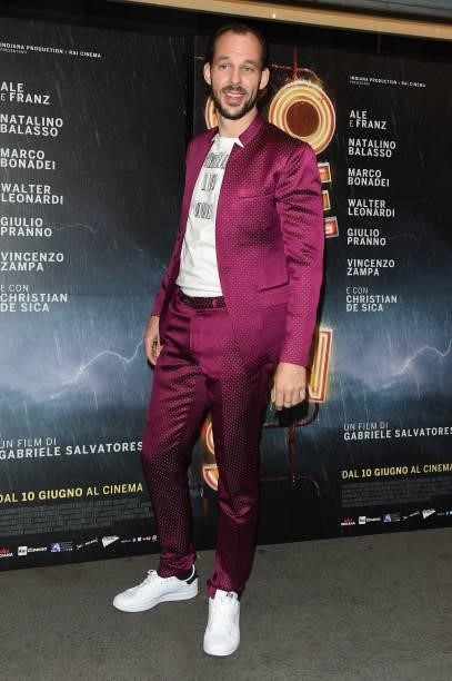 Walter Leonardi attends the photocall of the movie "Comedians