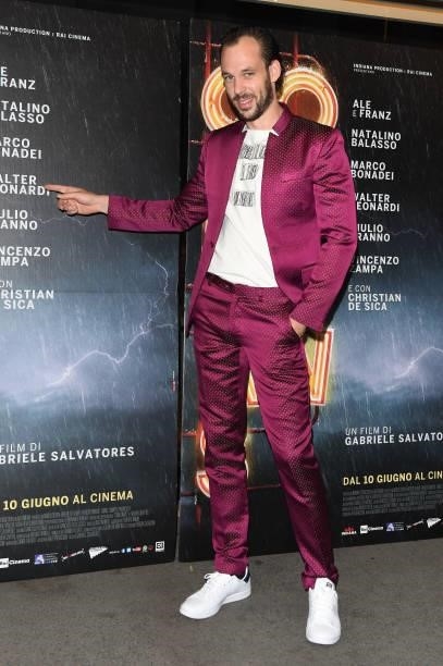 Walter Leonardi attends the photocall of the movie "Comedians