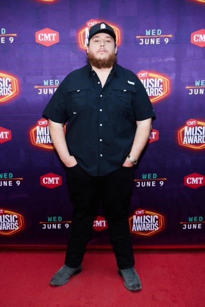 In this image released on June 9th Luke Combs attends the 2021 CMT Music Awards in Nashville, Tennessee broadcast on June 9, 2021.