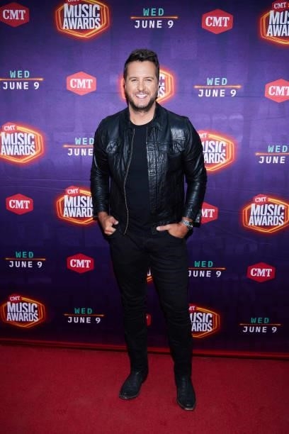 In this image released on June 9th Luke Bryan attends the 2021 CMT Music Awards in Nashville, Tennessee broadcast on June 9, 2021.
