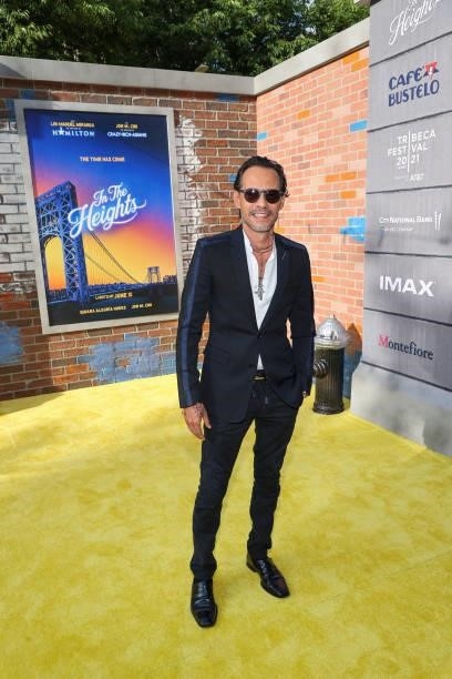 Marc Anthony attends the "In The Heights