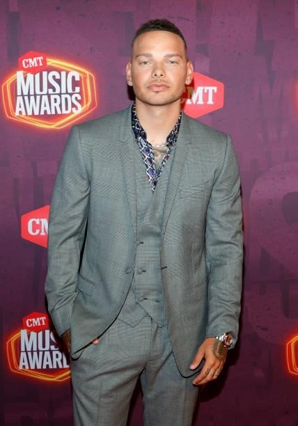 Kane Brown attends the 2021 CMT Music Awards at Bridgestone Arena on June 09, 2021 in Nashville, Tennessee.