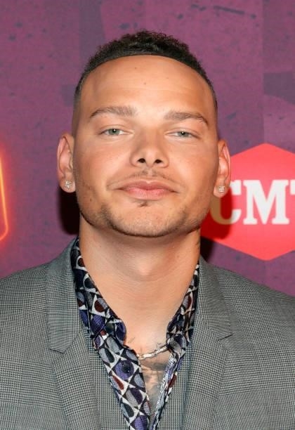 Kane Brown attends the 2021 CMT Music Awards at Bridgestone Arena on June 09, 2021 in Nashville, Tennessee.