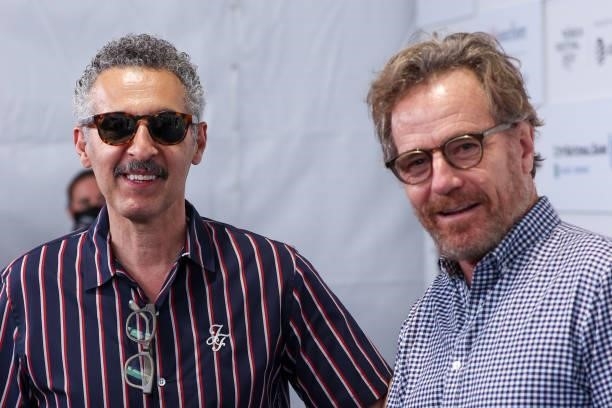 John Turturro and Bryan Cranston attend the "In The Heights
