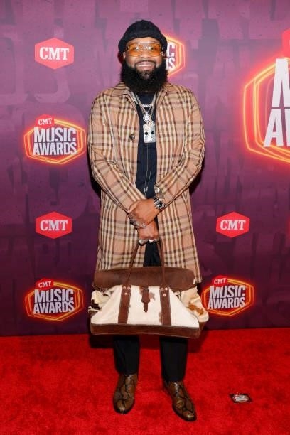 Blanco Brown attends the 2021 CMT Music Awards at Bridgestone Arena on June 09, 2021 in Nashville, Tennessee.