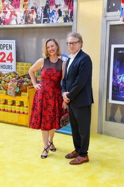 Anne Telsey and Bernard Telsey attend the "In The Heights