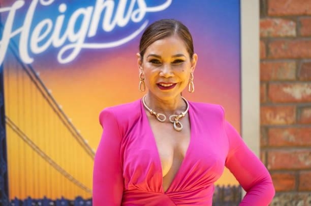 Daphne Rubin-Vega attends the opening night premiere of 'In The Heights' during 2021 Tribeca Festival at United Palace Theater on June 09, 2021 in...