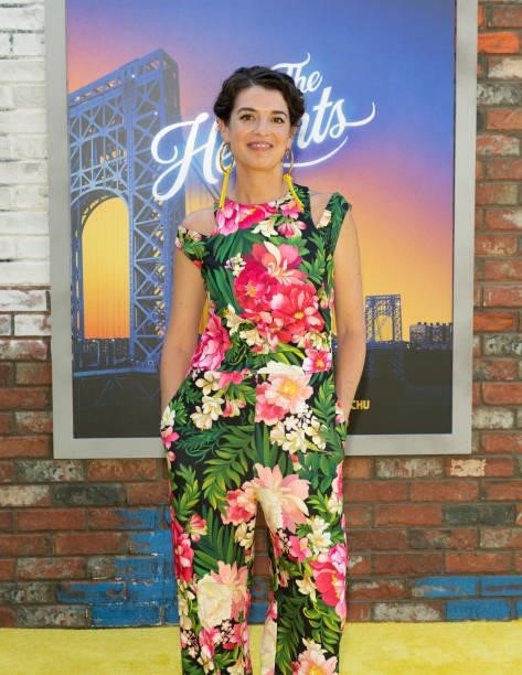 Quiara Alegría Hudes attends the opening night premiere of 'In The Heights' during 2021 Tribeca Festival at United Palace Theater on June 09, 2021 in...
