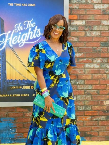 Gayle King attends the opening night premiere of 'In The Heights' during 2021 Tribeca Festival at United Palace Theater on June 09, 2021 in New York...