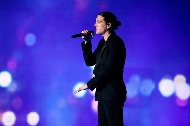 In this image released on June 9th 2021, Paul Klein performs onstage for the 2021 CMT Music Awards at the Park at Harlinsdale Farm in Franklin,...
