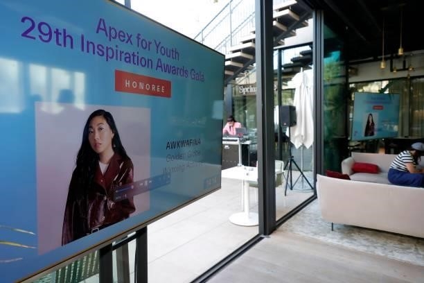 An interior view at the APEX for Youth 29th annual Inspiration Awards on June 09, 2021 in Beverly Hills, California.