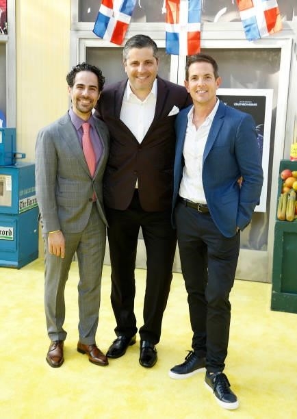 Alex Lacamore, Bill Sherman and Steve Gizicki attend "In The Heights