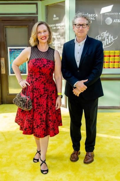 Anne Telsey and Bernard Telsey attend "In The Heights