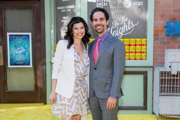 Alex Lacamoire and Ileana Ferreras attend "In The Heights