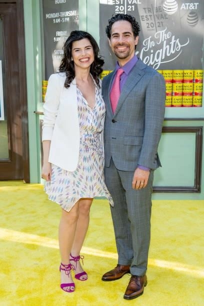Alex Lacamoire and Ileana Ferreras attend "In The Heights