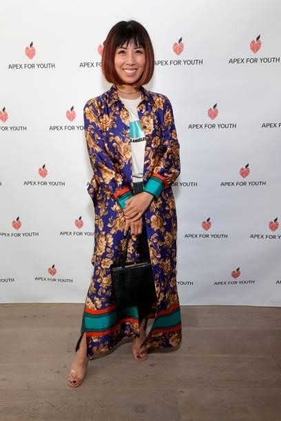 Michelle Hanabusa attends the APEX for Youth 29th annual Inspiration Awards on June 09, 2021 in Beverly Hills, California.