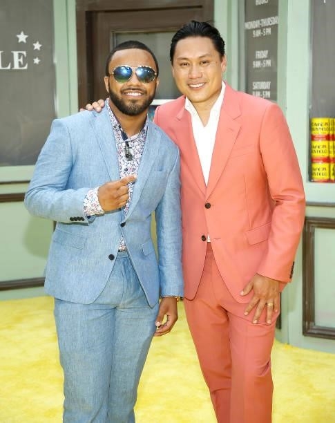 Noah Catala and Jon M. Chu attend "In The Heights