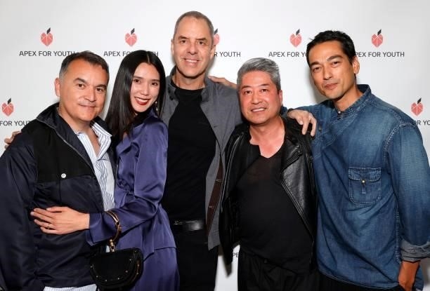Jaime Garcia, Tao Okamoto, Barry Beed, George Yang and Tenzin Wild and attend the APEX for Youth 29th annual Inspiration Awards on June 09, 2021 in...
