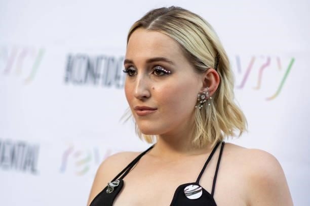 Harley Quinn Smith is seen as Los Angeles Confidential celebrates "Portraits of Pride