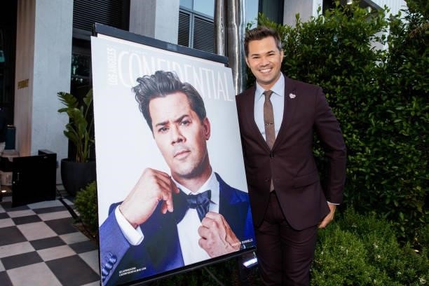 Andrew Rannells is seen as Los Angeles Confidential celebrates "Portraits of Pride
