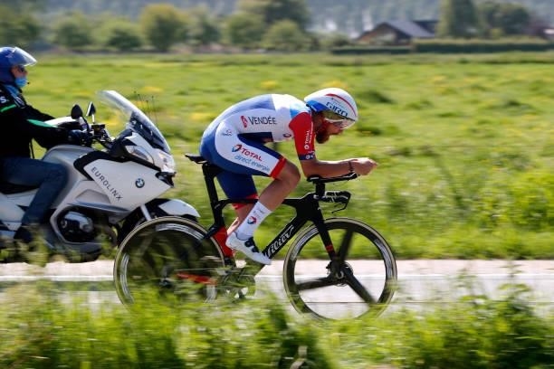 Adrien Petit of France and Team Total Direct Energie during the 90th Baloise Belgium Tour 2021, Stage 2 a 11,2km Individual Time Trial stage from...