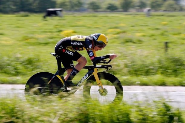 Koen Bouwman of Netherlands and Team Jumbo - Visma during the 90th Baloise Belgium Tour 2021, Stage 2 a 11,2km Individual Time Trial stage from...