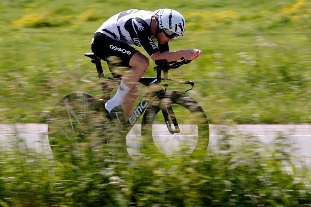 Lasse Norman Hansen of Denmark and Team Qhubeka Assos during the 90th Baloise Belgium Tour 2021, Stage 2 a 11,2km Individual Time Trial stage from...