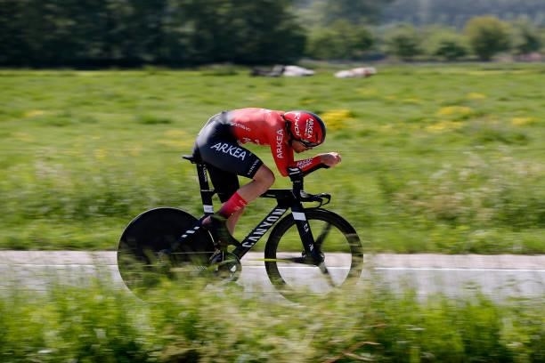 Thibault Guernalec of France and Team Arkéa - Samsic during the 90th Baloise Belgium Tour 2021, Stage 2 a 11,2km Individual Time Trial stage from...
