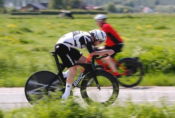 Lasse Norman Hansen of Denmark and Team Qhubeka Assos during the 90th Baloise Belgium Tour 2021, Stage 2 a 11,2km Individual Time Trial stage from...