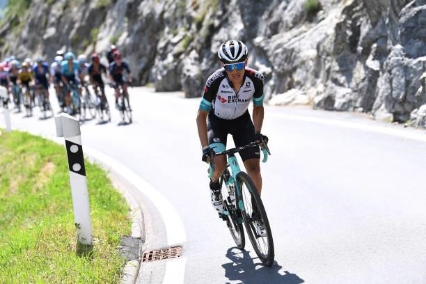 Johan Esteban Chaves Rubio of Colombia and Team BikeExchange during the 84th Tour de Suisse 2021, Stage 5 a 175,2km stage from Gstaad to Leukerbad...