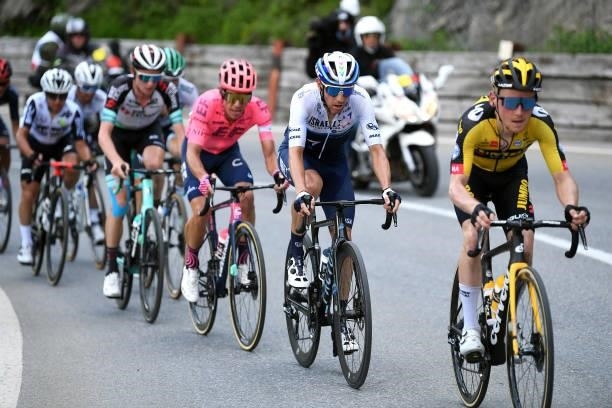 Michael Woods of Canada and Team Israel Start-Up Nation during the 84th Tour de Suisse 2021, Stage 5 a 175,2km stage from Gstaad to Leukerbad 1385m /...