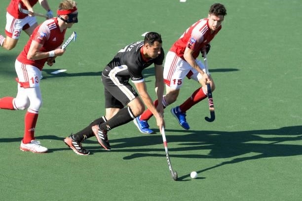 During the Euro Hockey Championships match between England and Germany at Wagener Stadion on June 10, 2021 in Amstelveen, Netherlands