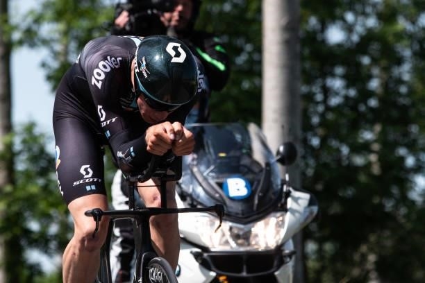 Nils Eekhoff of The Netherlands and Team DSM competes during the 90th Baloise Belgium Tour 2021, Stage 2 a 11,2km Individual Time Trial stage from...