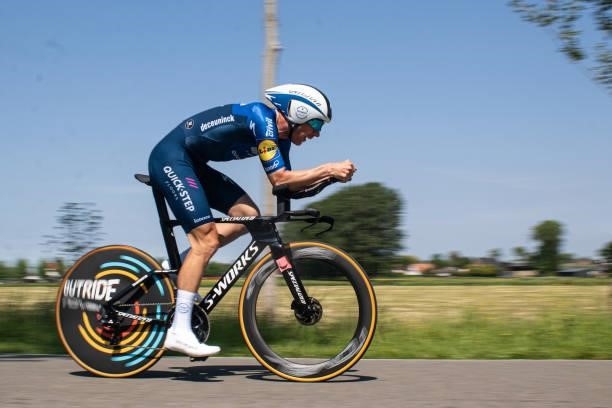 Michael Morkov of Denmark and Team DEceuninck-Quick-Step competes during the 90th Baloise Belgium Tour 2021, Stage 2 a 11,2km Individual Time Trial...