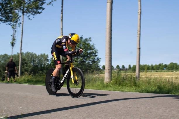 David Dekker of The Netherlands and Team Jumbo Visma competes during the 90th Baloise Belgium Tour 2021, Stage 2 a 11,2km Individual Time Trial stage...