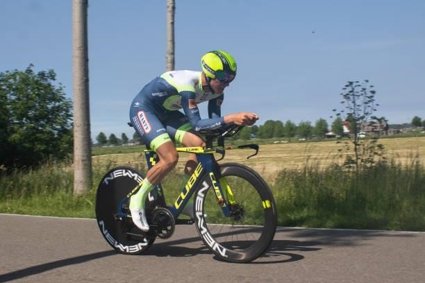 Corne Van Kessel of The Netherlands and Team Intermarché Wanty-Gobert Materiaux competes during the 90th Baloise Belgium Tour 2021, Stage 2 a 11,2km...