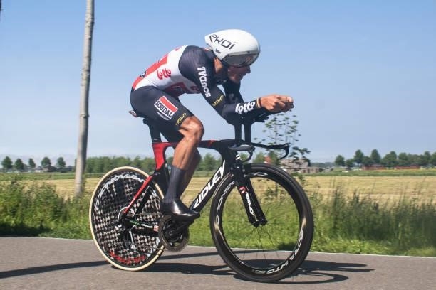 Philippe Gilbert of Belgium and Team Lotto Soudal competes during the 90th Baloise Belgium Tour 2021, Stage 2 a 11,2km Individual Time Trial stage...
