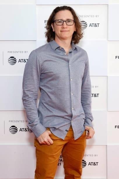 Jonathan Duffy attends the 2021 Tribeca Festival Premiere of "Mark, Mary