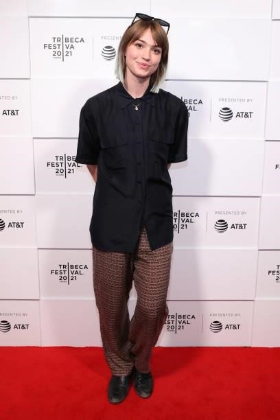 Sylvie Mix attends the 2021 Tribeca Festival Premiere of "Poser