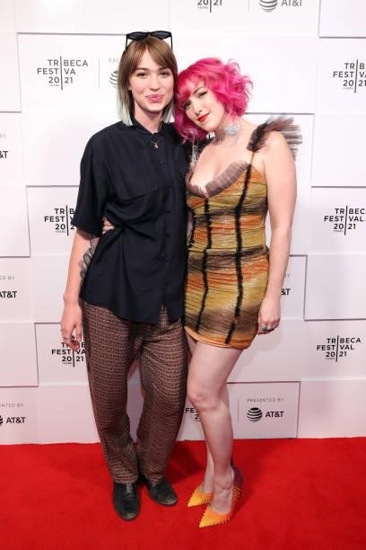 Sylvie Mix and Bobbi Kitten attend the 2021 Tribeca Festival Premiere of "Poser
