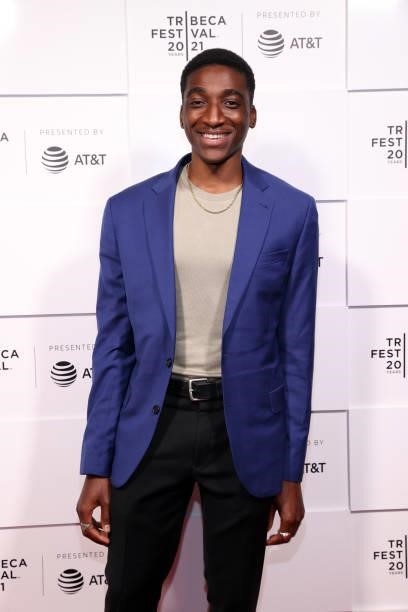 Abdul Seidu attends the 2021 Tribeca Festival Premiere of "Poser