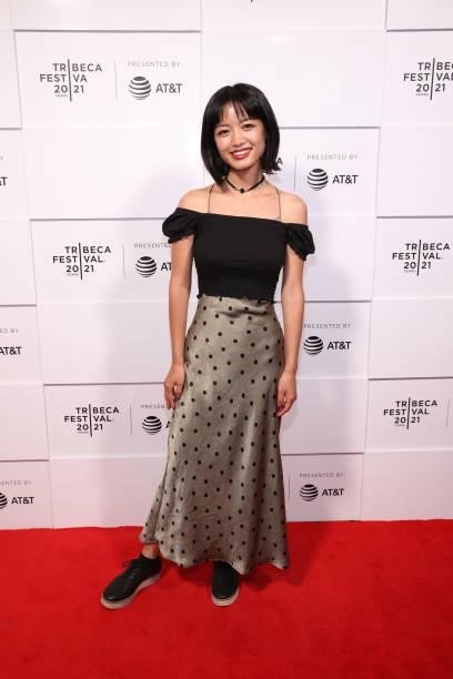 Juli Sasaki attends the 2021 Tribeca Festival Premiere of "Poser