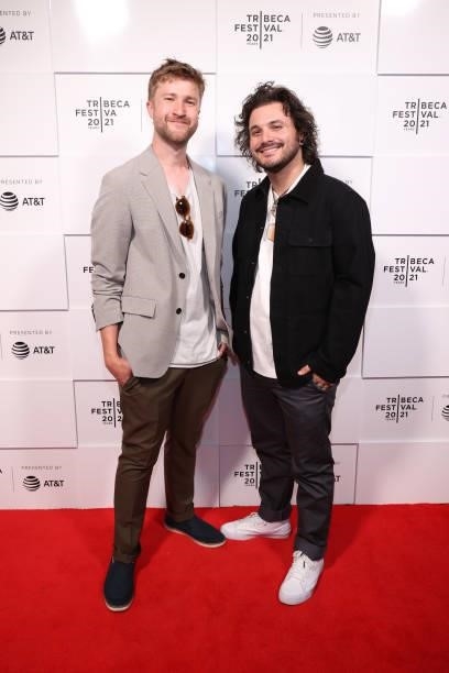 Noah Dixon and Ori Segev attend the 2021 Tribeca Festival Premiere of "Poser